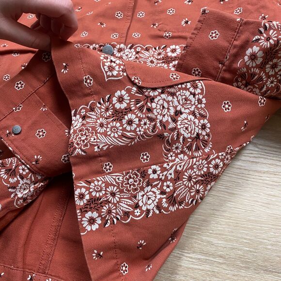 RVCA Chorelist Jacket Women's S Color Coral - Picture 3 of 7